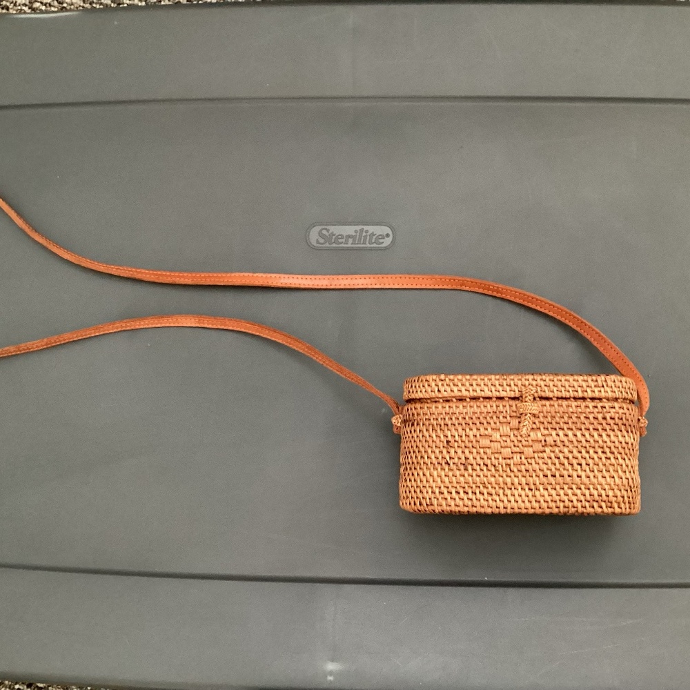 Mini Straw Bali Bag